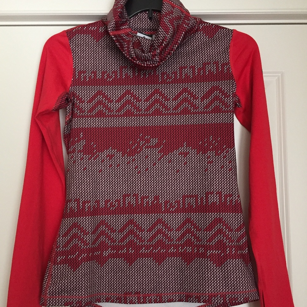 NIKE | Faux Sweater Print Dri-fit Warm-up